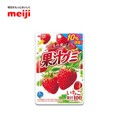 【日版】meiji明治 多口味软糖水果果汁糖网红qq糖 - U5JAPAN.COM