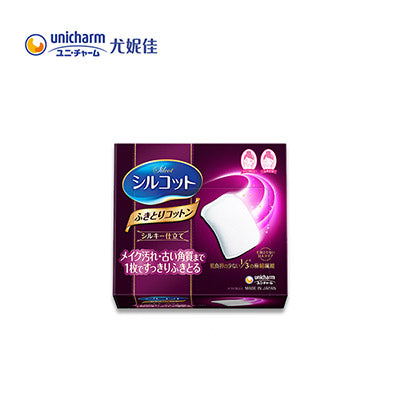 【日版】unicharm尤妮佳 1/3极细纤维卸妆化妆棉32枚 - U5JAPAN.COM