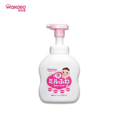 【清仓sale】wakodo和光堂 蓬松婴儿洗发水香皂.泡沫型头发水450ml - U5JAPAN.COM