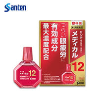 Thumbnail for 【日版】santen参天 改善眼部干燥疲劳12种成分滴眼液红色款12ml - U5JAPAN.COM