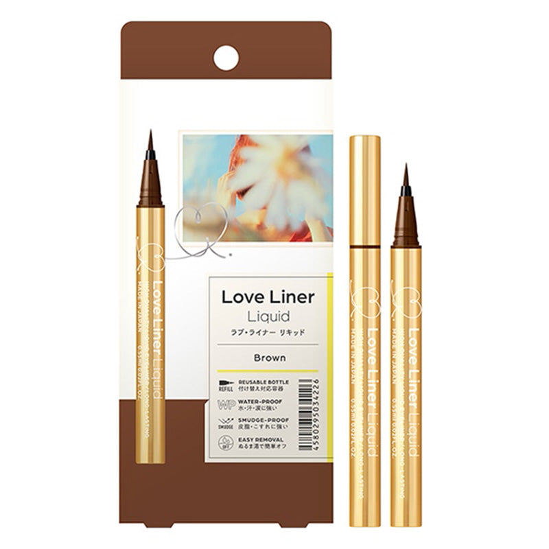 【日版】msh love liner 0.55ml不晕染彩色极细眼线液笔多色选 新旧包装随机