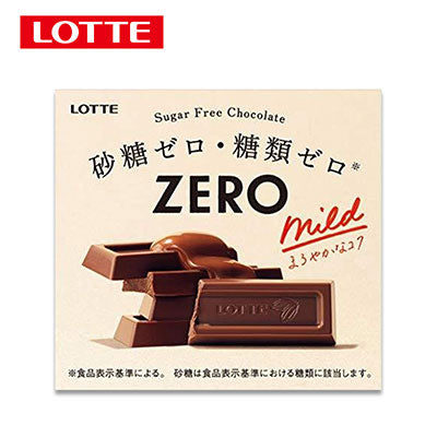 【日版】lotte乐天 零糖低卡巧克力白色盒50g - U5JAPAN.COM