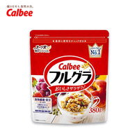 Thumbnail for 【日版】calbee卡乐比 即食营养谷物早餐原味水果麦片380g - U5JAPAN.COM