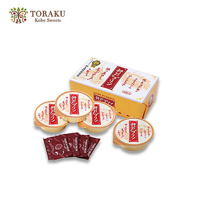 【日版】toraku神户 牛奶焦糖布丁礼盒4枚入