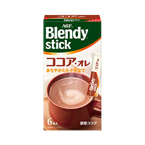 【日版】agf  blendy stick棒状可可奶油咖啡6枚/20枚入 - U5JAPAN.COM
