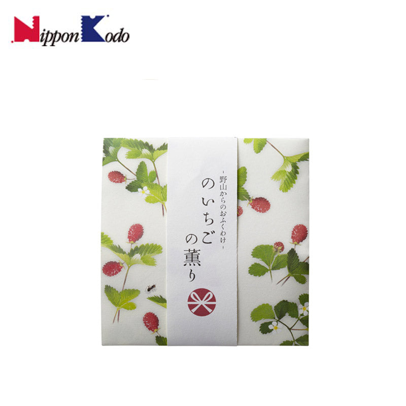 【高端预定】nippon kodo日本香堂 野山的馈赠家用香氛线香12支【野草莓】 - U5JAPAN.COM
