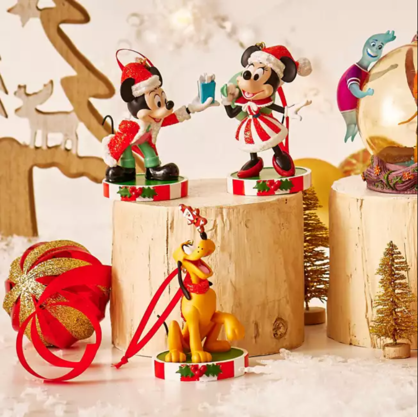 【东迪】东京迪士尼 2023圣诞限定装饰礼物摆件 5件装 - U5JAPAN.COM