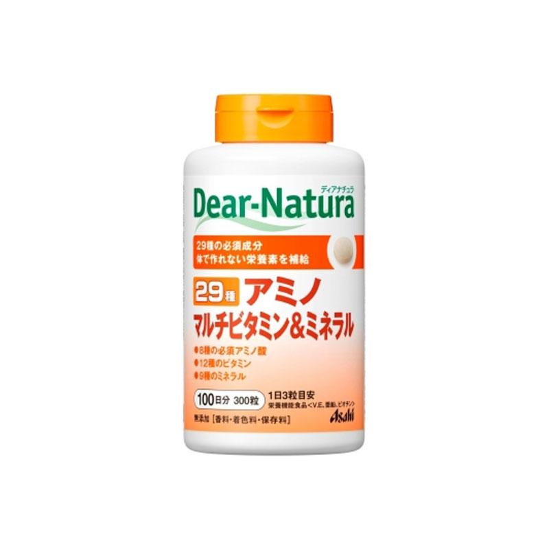 【日版】dear-natura 29种氨基多种维生素和矿物质（300 片）营养补充剂 - U5JAPAN.COM