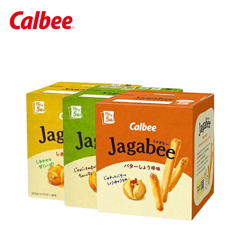 【日版】calbee卡乐比 jagabee薯条 16g*5袋 75g - U5JAPAN.COM