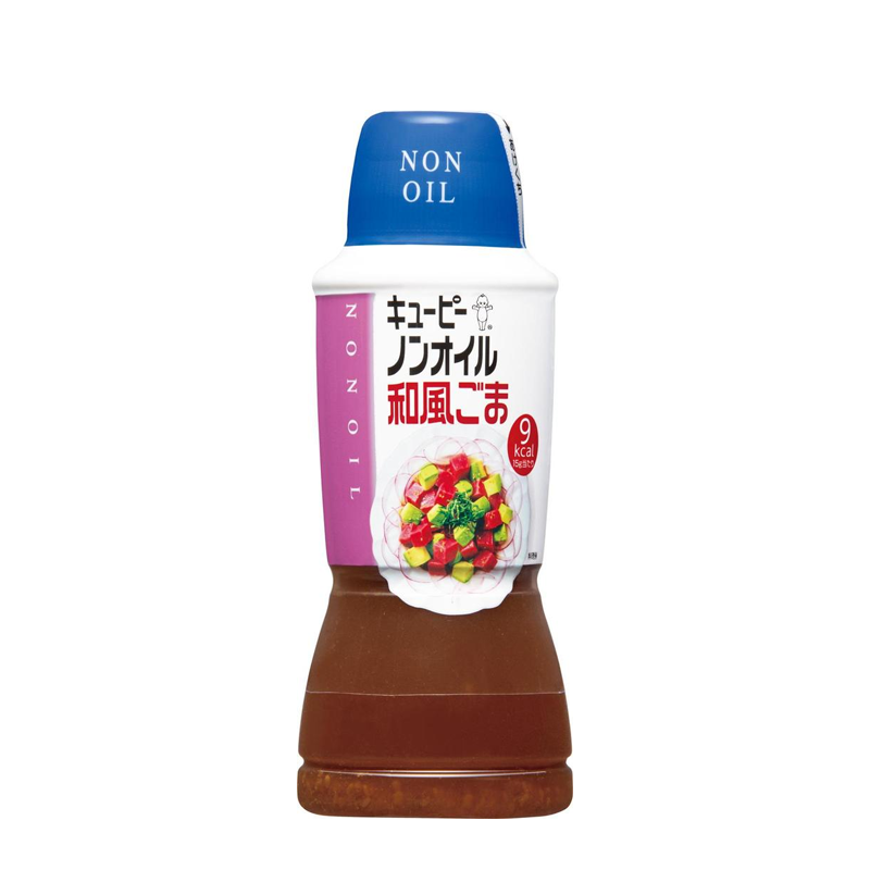 【日版】丘比 日式拌菜无油沙拉汁 芝麻味 380ml - U5JAPAN.COM