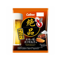 Thumbnail for 【日版】calbee卡乐比 绝品炸虾盐和炙烤明太子味60g - U5JAPAN.COM