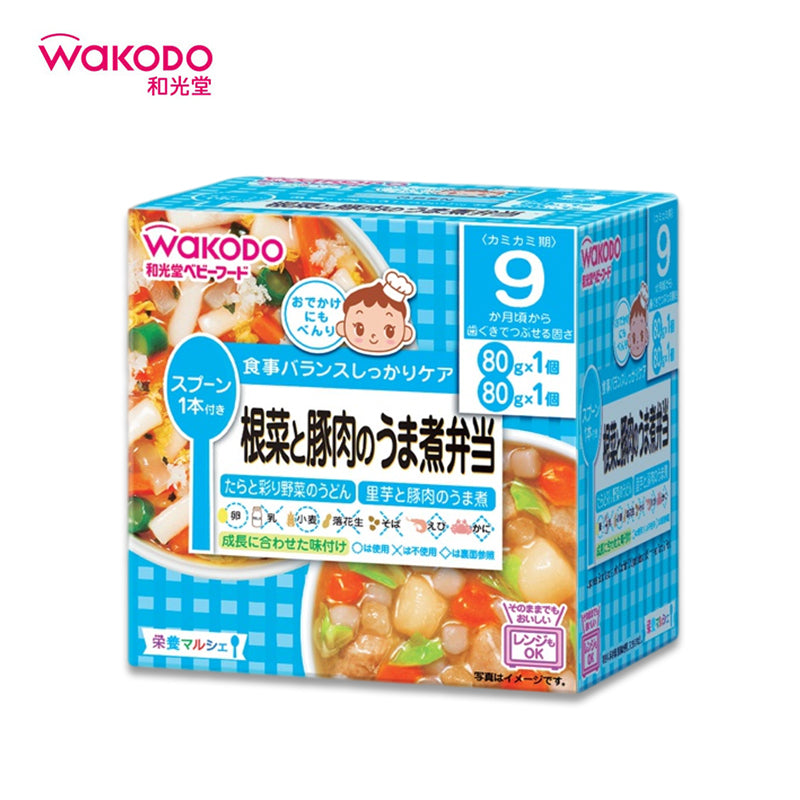 【日版】WAKODO和光堂 辅食婴幼儿宝宝鸡肉蔬菜烩饭便当9个月+ - U5JAPAN.COM