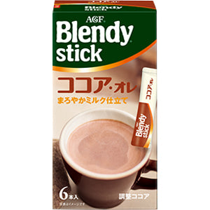【日版】AGF  blendy stick棒状可可奶油咖啡6枚/21枚入 - U5JAPAN.COM