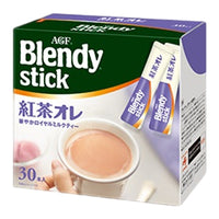 Thumbnail for 【日版】AGF  blendy stick棒状速溶阿萨姆红茶奶茶8枚/30枚入 - U5JAPAN.COM