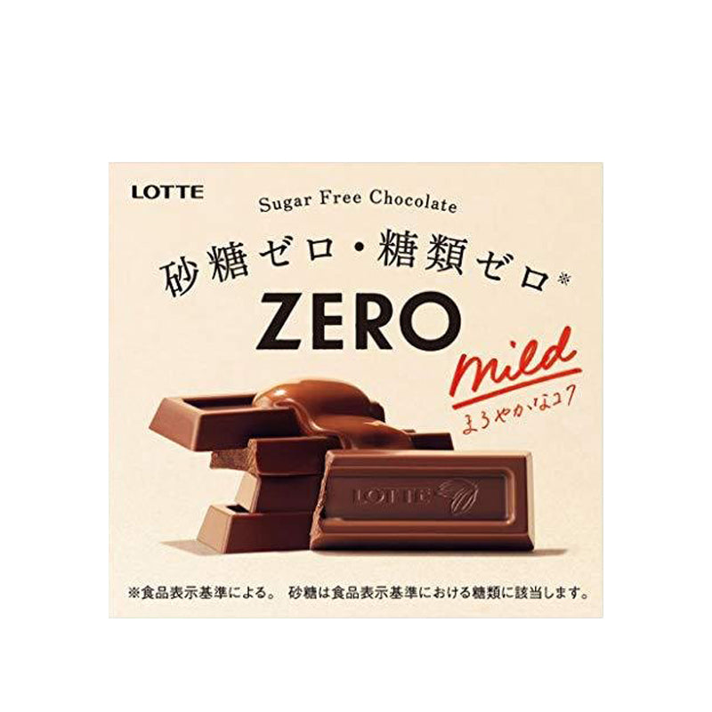 【日版】LOTTE乐天 零糖低卡巧克力50g - U5JAPAN.COM