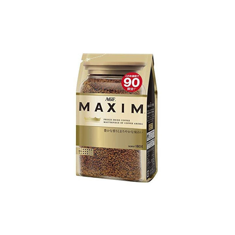 【日版】AGF Maxim袋装冻干纯咖啡速溶咖啡粉60g/120g/170g - U5JAPAN.COM