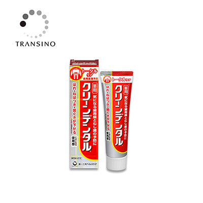 【日版】transino第一三共 cleandental去渍亮白牙膏100g - U5JAPAN.COM