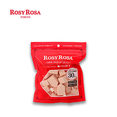 【日版】rosy rosa 化妆棉30枚入粉底液五角型粉扑 - U5JAPAN.COM