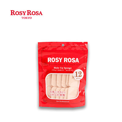 【日版】rosy rosa 化妆棉长方形12枚装 - U5JAPAN.COM