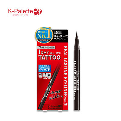 【春季清仓sale】k-palette tattoo极细持久防水眼线笔【soft black-自然黑】 - U5JAPAN.COM