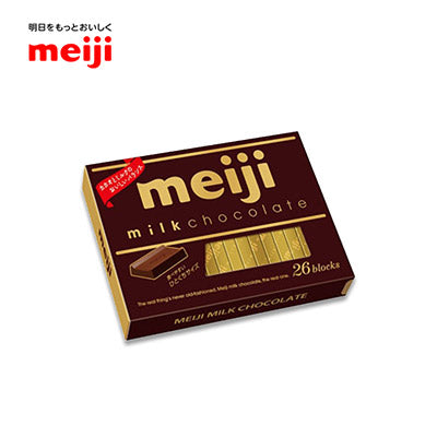 【日版】meiji明治 钢琴牛奶巧克力特浓牛奶味120g - U5JAPAN.COM