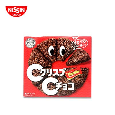 nissin日清 crispchoco牛奶巧克力麦脆玉米片饼干49.7g - U5JAPAN.COM