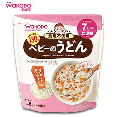 【日版】wakodo和光堂 宝宝辅食 营养乌冬碎面无盐7个月 - U5JAPAN.COM