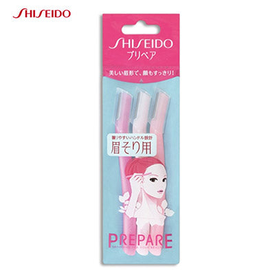 【日版】shiseido资生堂 高品质不锈钢迷你修眉刀3枚入 - U5JAPAN.COM