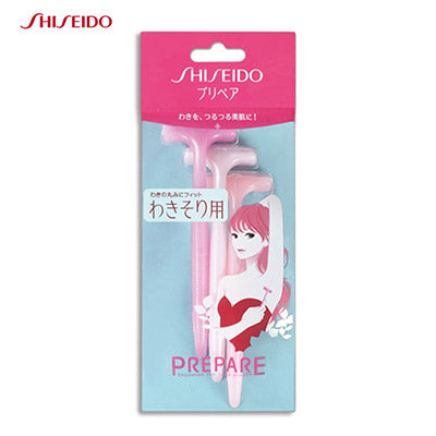 【日版】shiseido资生堂  腋下剃须刀3枚入 - U5JAPAN.COM
