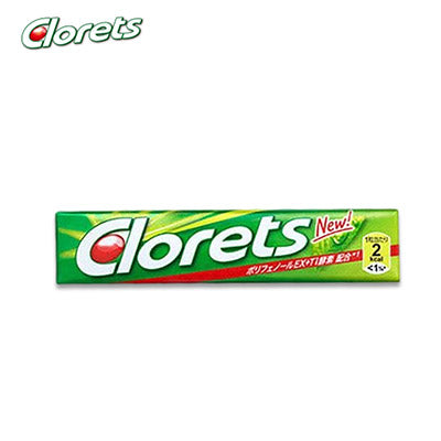 【日版】Clorets嘉绿仙 绿色薄荷口香糖14粒 - U5JAPAN.COM