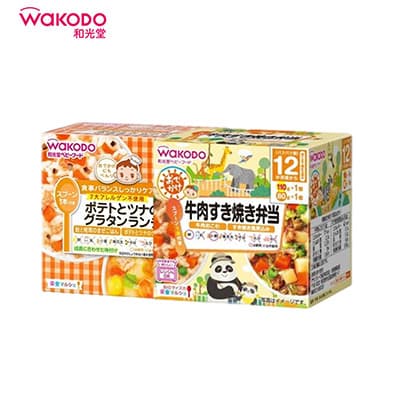 【日版】wakodo和光堂 宝宝辅食拌饭外出即食12月 多口味 - U5JAPAN.COM
