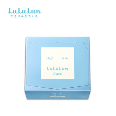 【日版】LULULUN Pure蓝色高保湿面膜7枚入/32枚入 2021年10月1日新款 - U5JAPAN.COM