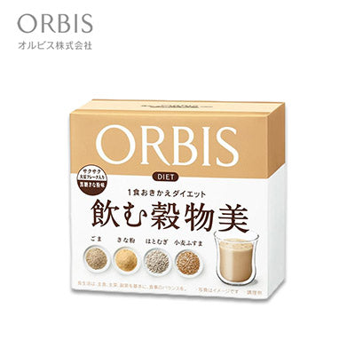 【日版】orbis奥蜜思 低卡路里饱腹代餐谷物饮料7袋入 - U5JAPAN.COM