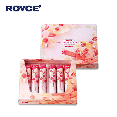 【限时秒杀】royce 巧克力棒威化饼干棒草莓味6枚 - U5JAPAN.COM