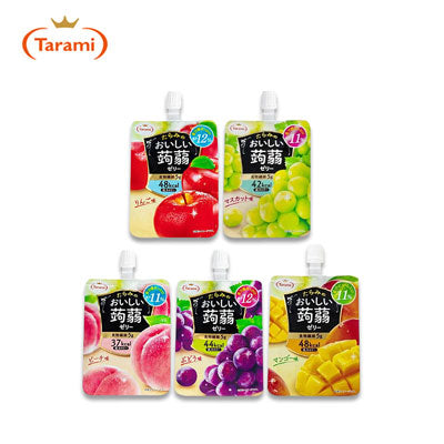 【日版】tarami多良见 蒟蒻可吸果汁果冻0卡150g 多款可选 - U5JAPAN.COM