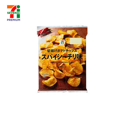 【711便利店】甜辣油炸薄脆硬薯片50g - U5JAPAN.COM