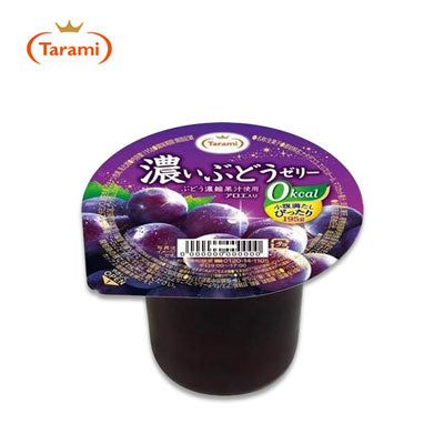 【日版】tarami多良见 果汁0卡路里葡萄味果冻195g - U5JAPAN.COM