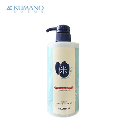 【日版】kumanoyushi熊野油脂 大米洗发水600ml - U5JAPAN.COM