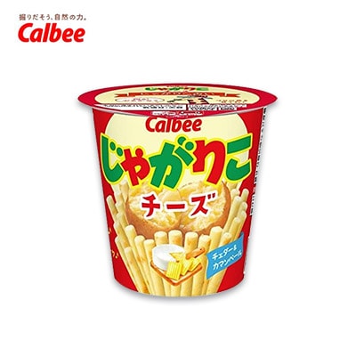 【日版】calbee卡乐比 土豆棒薯条零食55g 芝士味【赏味期6.22】 - U5JAPAN.COM