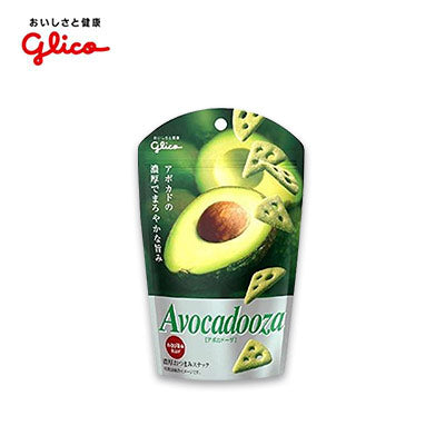 【日版】glico格力高 avocadooza三角薄脆饼干牛油果味 40g - U5JAPAN.COM