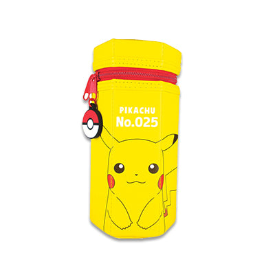 【日版】pokemon宝可梦皮卡丘六角形拉链款笔袋收纳袋 - U5JAPAN.COM