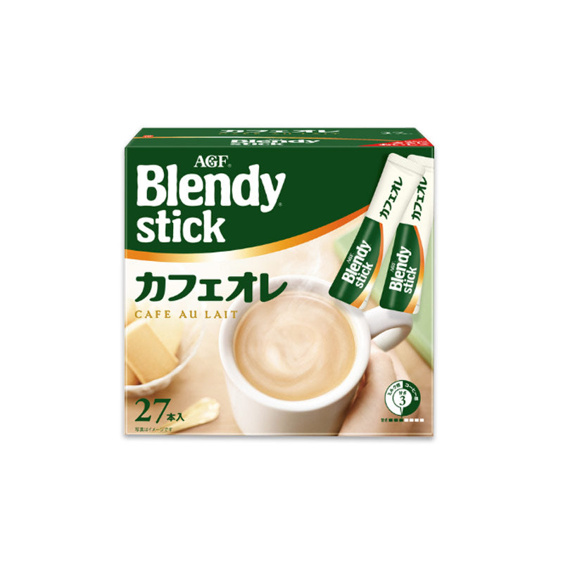 【日版】agf blendy stick棒状浓郁牛奶咖啡8枚/27枚入 - U5JAPAN.COM