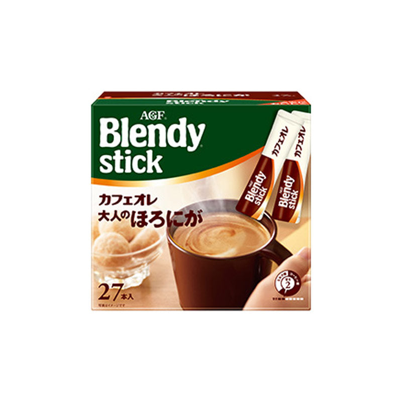 【日版】agf  blendy stick棒状深度烘焙牛奶咖啡8枚/27枚入 - U5JAPAN.COM