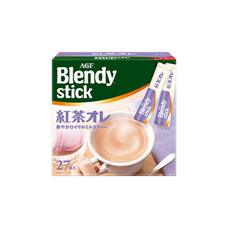 【日版】agf  blendy stick棒状速溶阿萨姆红茶奶茶8枚/27枚入 - U5JAPAN.COM