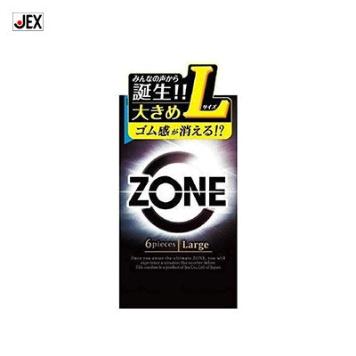 【日版】jex 安全套 zone 6个入 l号 - U5JAPAN.COM