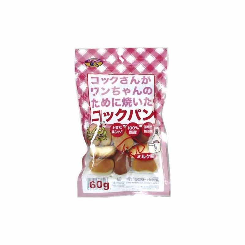 【日版】 sunmate 无添加宠物狗狗零食小面包 牛奶味60g - U5JAPAN.COM