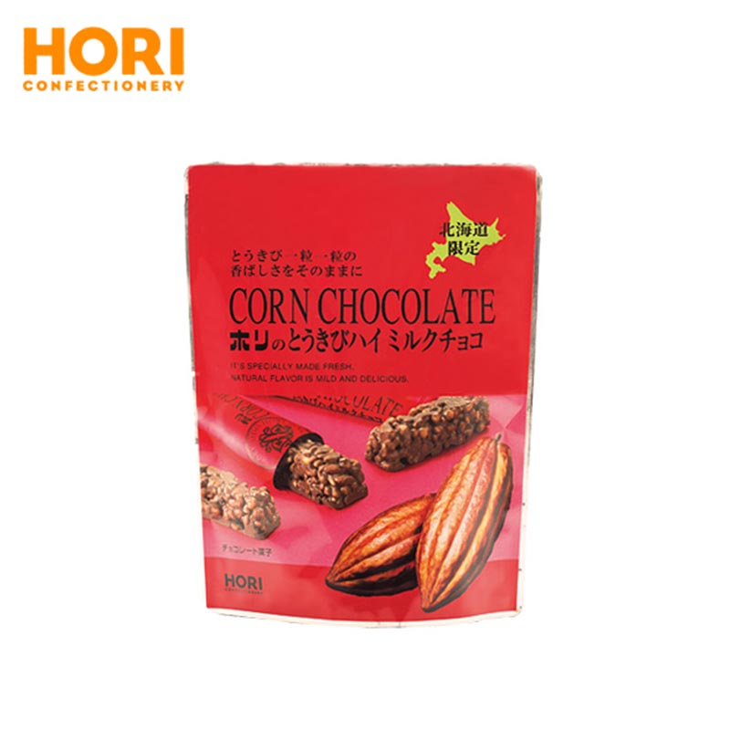 【日版】hori北海道玉米巧克力可可榛子棒10枚 - U5JAPAN.COM