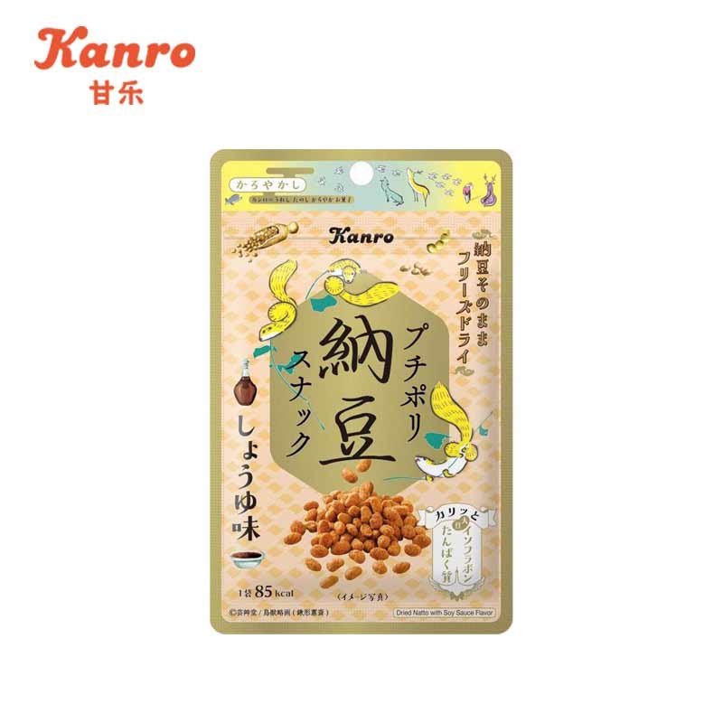 【日版】kanro甘乐 香酥纳豆酱油味18g - U5JAPAN.COM