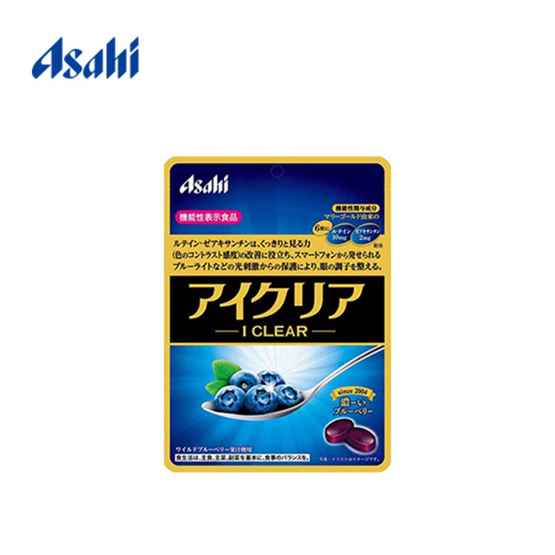 【日版】asahi朝日 i plus蓝莓护眼糖64g - U5JAPAN.COM