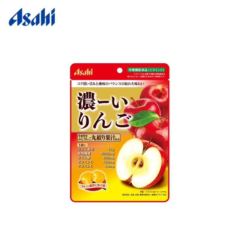 【日版】asahi朝日 维生素糖浓缩苹果润喉糖84g - U5JAPAN.COM